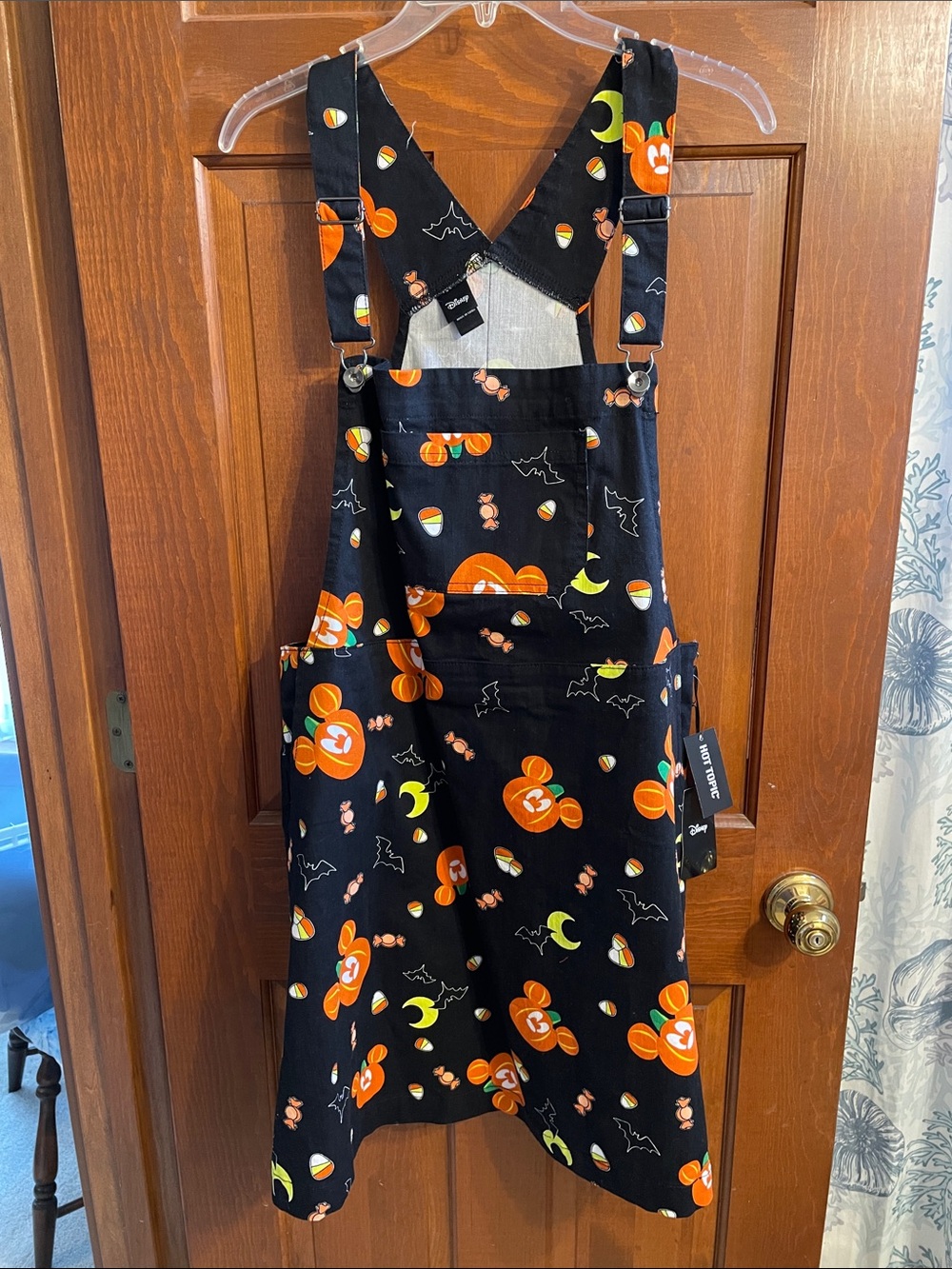 Disney Hot Topic Mickey Pumpkin Skirtall Halloween NWT